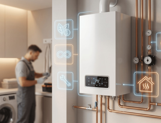 Example of domestic application – heating system